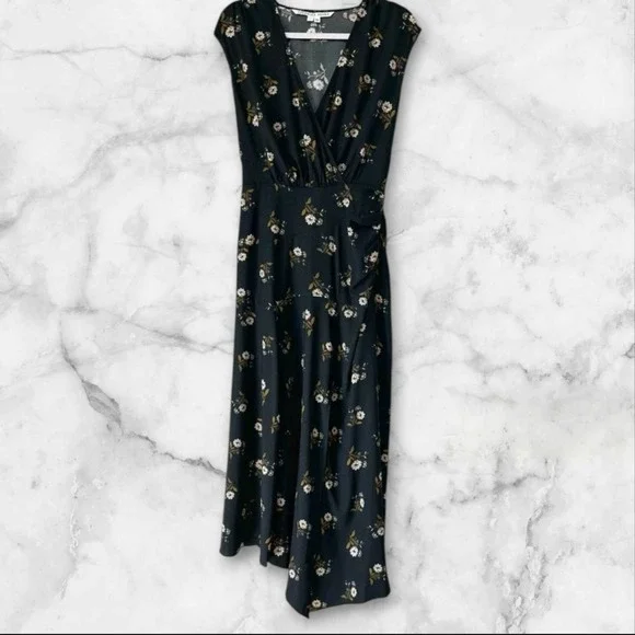 Veronica Beard Women's Wixson Silk- Blend Floral Midi Dress - Picture 1 of 11